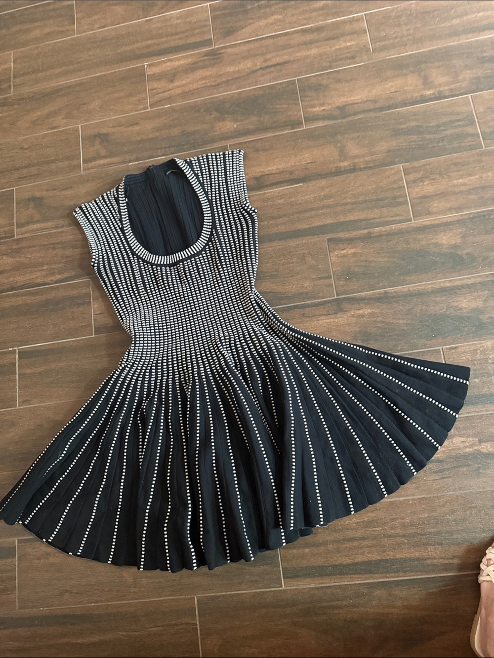 XL sweater Fit-and-Flare dress